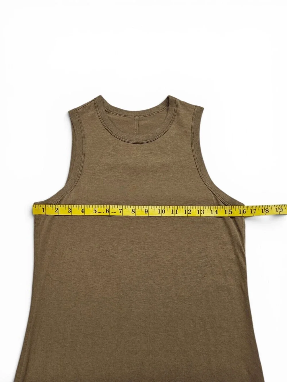 Lululemon Athletica Classic Fit Cotton Moni Dress In Artifact Olive Brown Size 4